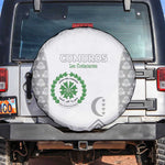 Comoros Football Spare Tire Cover Go Champions White Les Coelacantes - African Pride