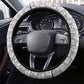 Comoros Football Steering Wheel Cover Go Champions White Les Coelacantes - African Pride