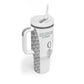 Custom Comoros Football Tumbler With Handle Go Champions White Les Coelacantes - African Pride