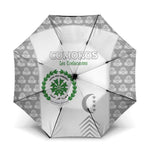 Comoros Football Umbrella Go Champions White Les Coelacantes - African Pride