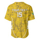 Custom Gabon Football Baseball Jersey Go Les Pantheres