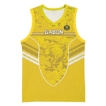 Custom Gabon Football Basketball Jersey Go Les Pantheres LT15