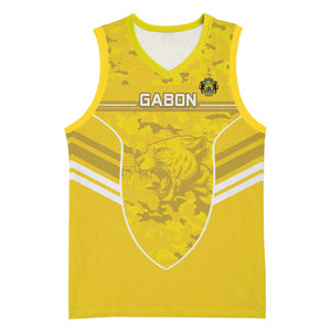 Custom Gabon Football Basketball Jersey Go Les Pantheres LT15