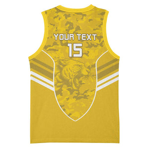 Custom Gabon Football Basketball Jersey Go Les Pantheres LT15