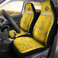 Custom Gabon Football Car Seat Cover Go Les Pantheres