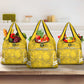 Custom Gabon Football Grocery Bag Go Les Pantheres