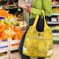 Custom Gabon Football Grocery Bag Go Les Pantheres
