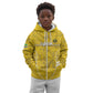Custom Gabon Football Kid Hoodie Go Les Pantheres