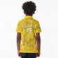 Custom Gabon Football Kid Polo Shirt Go Les Pantheres