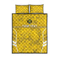Custom Gabon Football Quilt Bed Set Go Les Pantheres