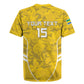 Custom Gabon Football Rugby Jersey Go Les Pantheres