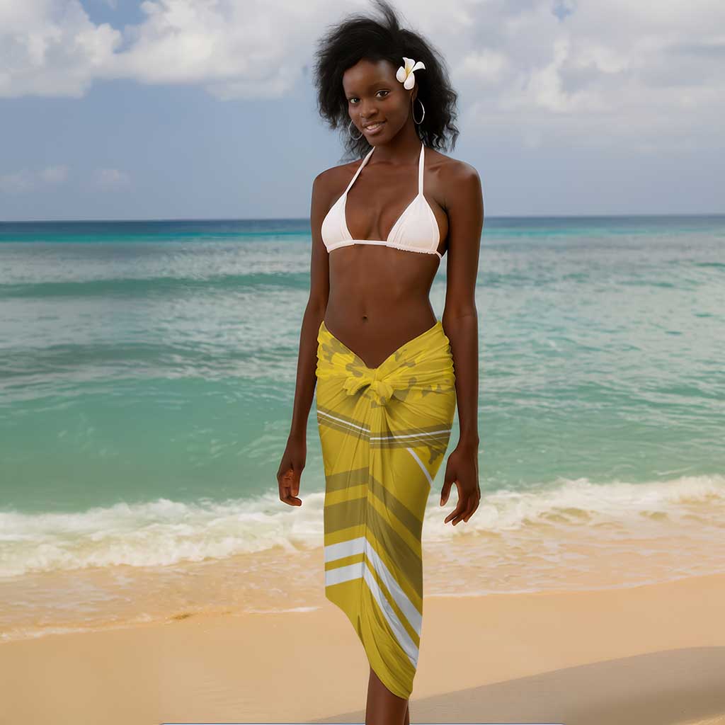 Custom Gabon Football Sarong Go Les Pantheres