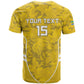 Custom Gabon Football T shirt Go Les Pantheres