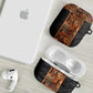 African Tribal Heritage AirPods Case Earth Tone Pattern