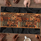 African Tribal Heritage Puzzle Earth Tone Pattern