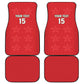 Custom Morocco Football Car Mats Allez les Lions de lAtlas