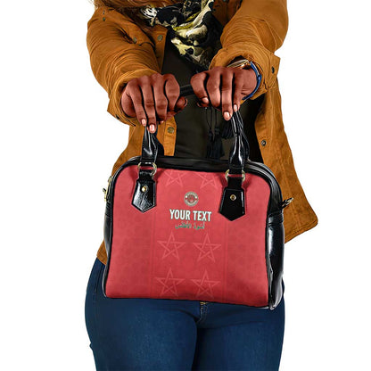 Custom Morocco Football Shoulder Handbag Allez les Lions de lAtlas