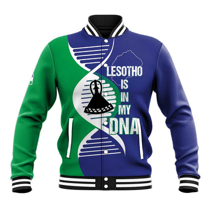 Lesotho Is In My DNA Baseball Jacket