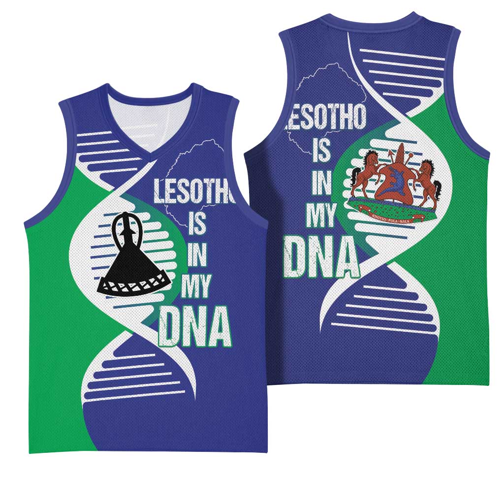 Lesotho Is In My DNA Basketball Jersey LT15