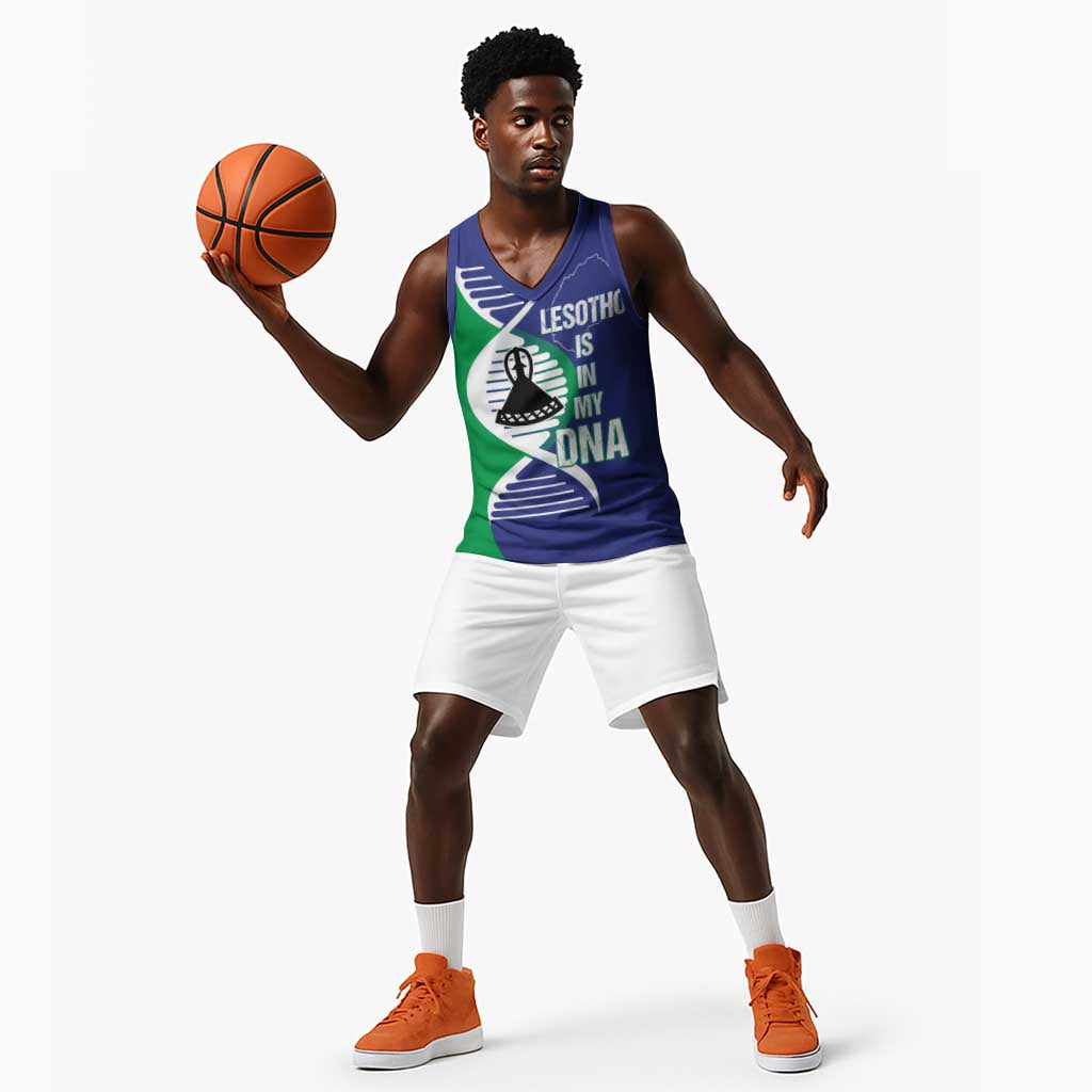 Lesotho Is In My DNA Basketball Jersey LT15