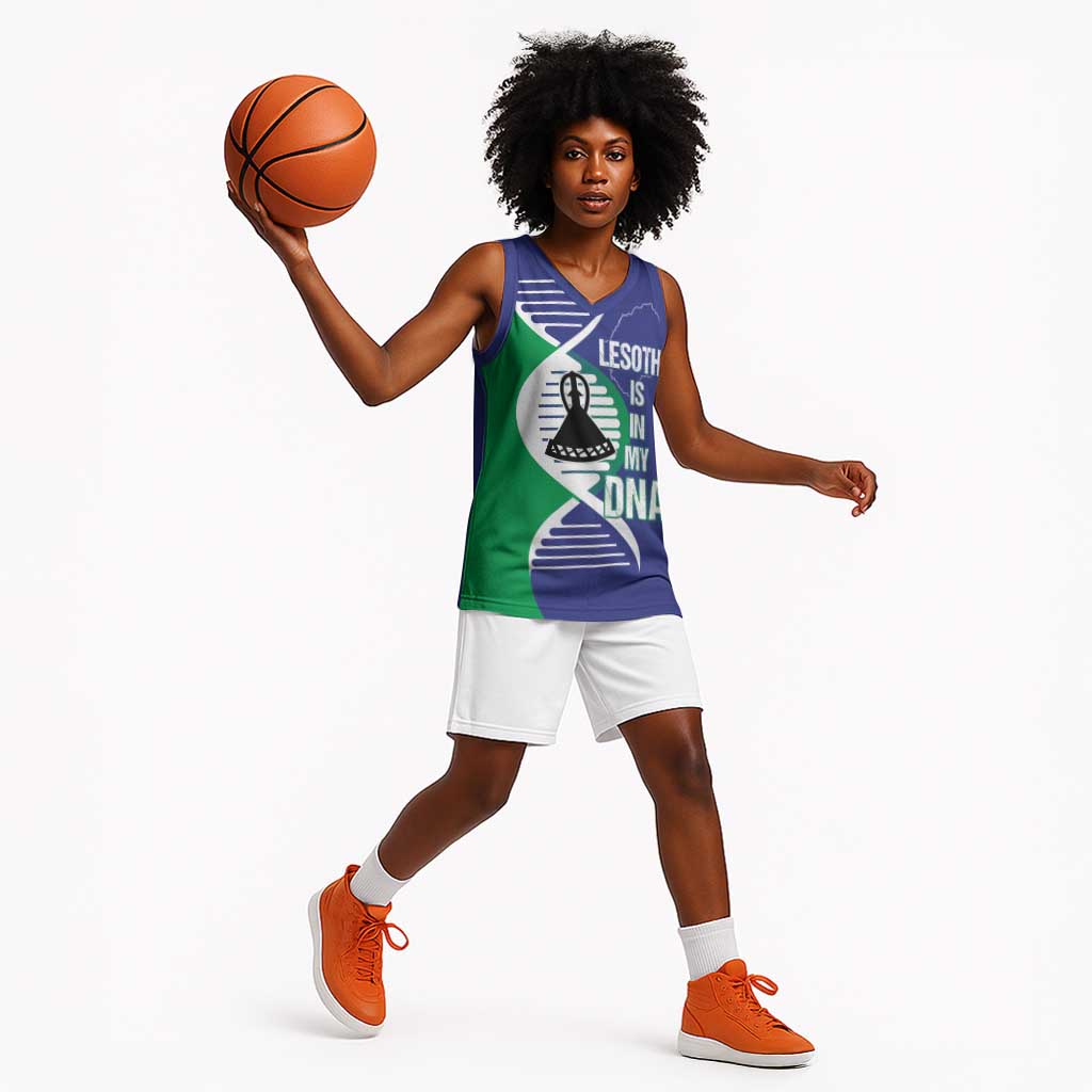Lesotho Is In My DNA Basketball Jersey LT15