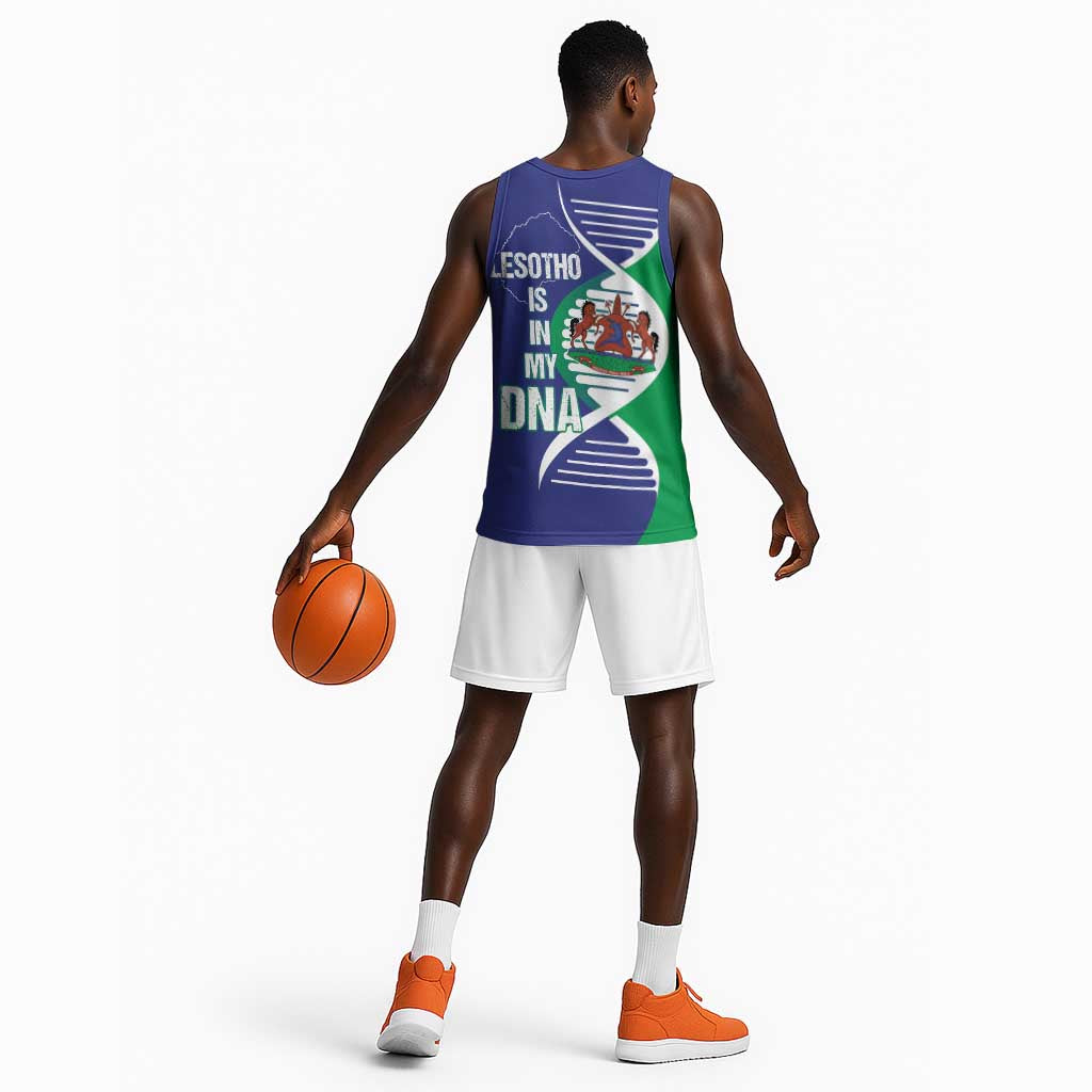 Lesotho Is In My DNA Basketball Jersey LT15