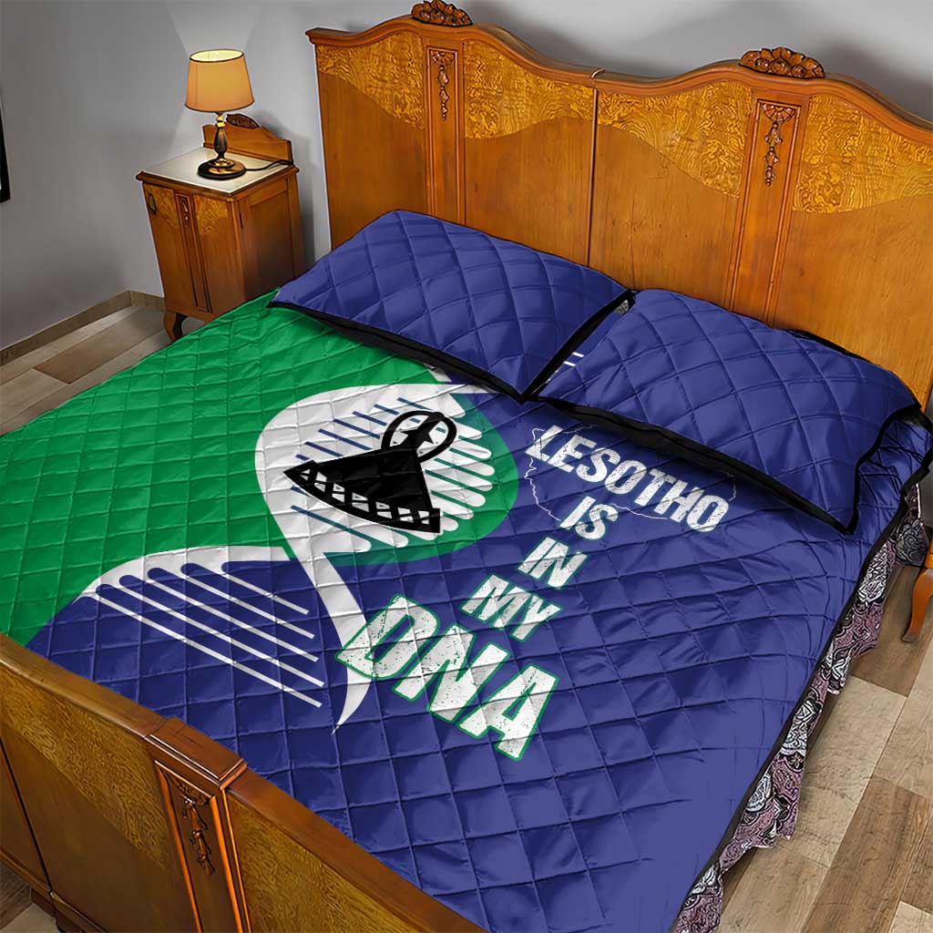 Lesotho Is In My DNA Quilt Bed Set