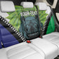 Personalised Afro Lesotho Back Car Seat Cover Black Rhinoceros Aloe Polyphylla LT15