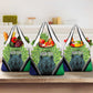Personalised Afro Lesotho Grocery Bag Black Rhinoceros Aloe Polyphylla LT15