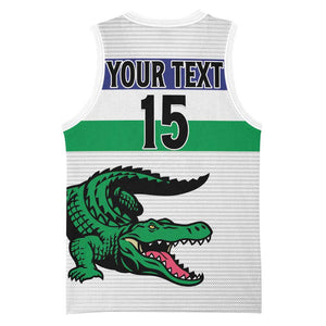Custom Lesotho Football Basketball Jersey Go Likuena Go LT15