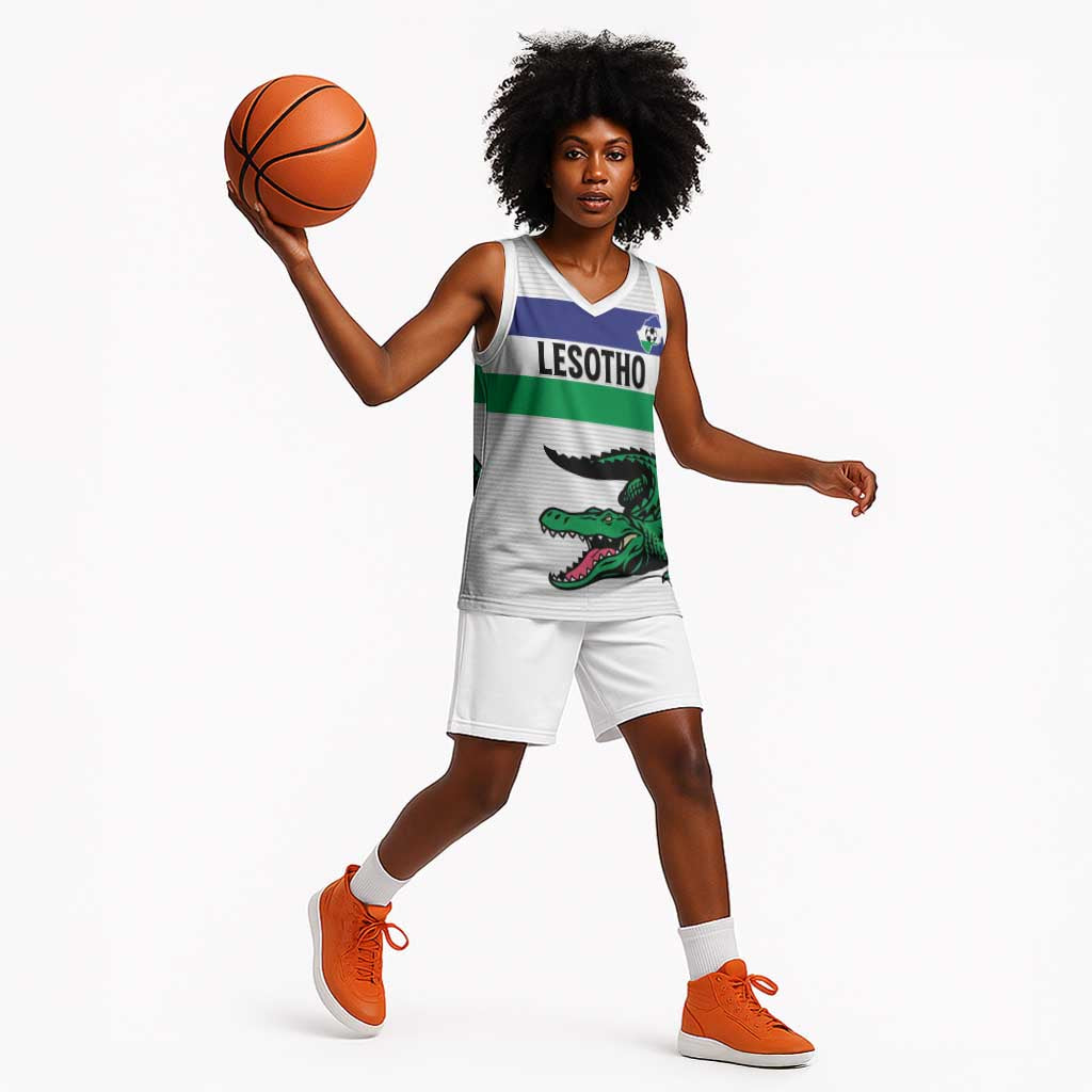 Custom Lesotho Football Basketball Jersey Go Likuena Go LT15