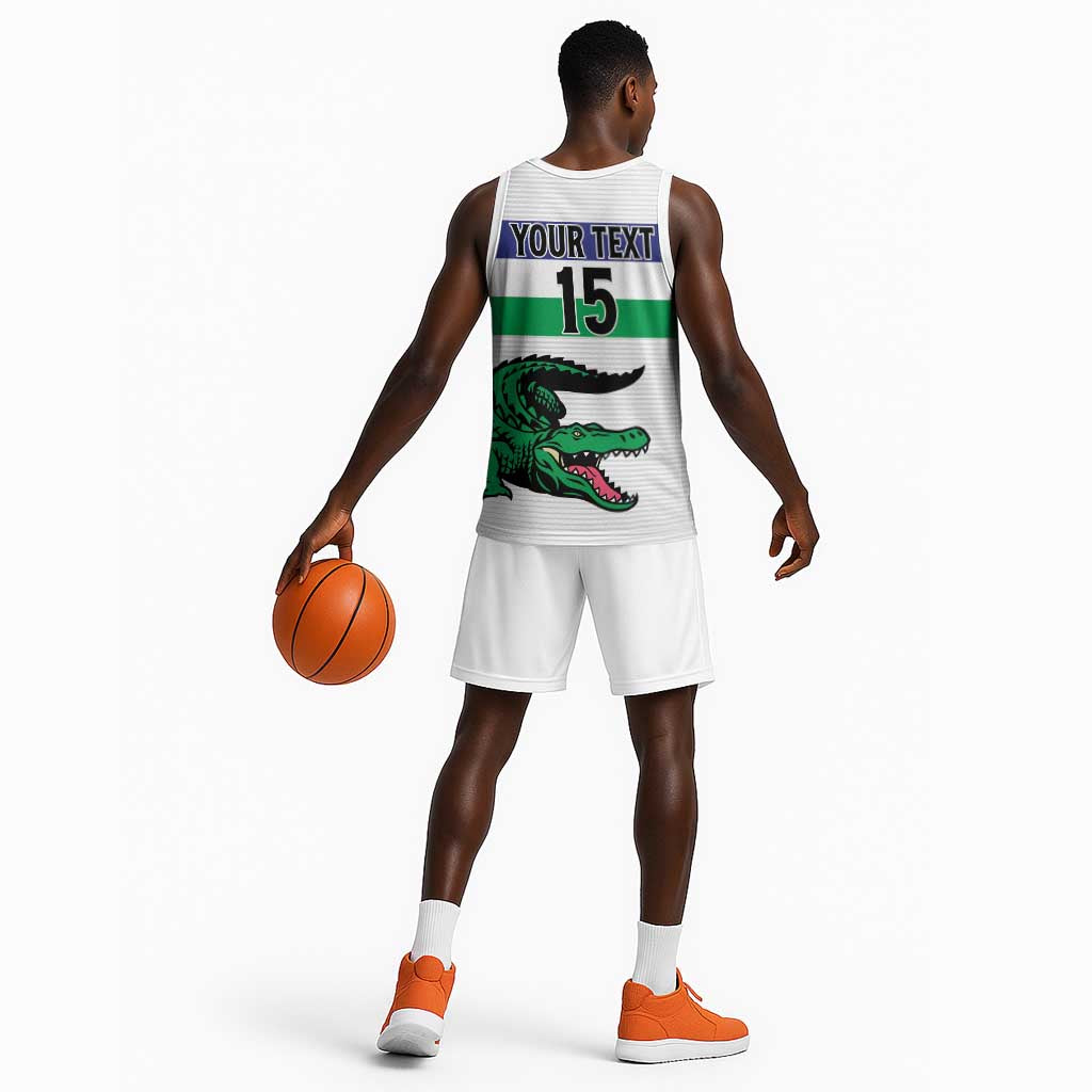 Custom Lesotho Football Basketball Jersey Go Likuena Go LT15