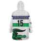 Custom Lesotho Football Wearable Blanket Hoodie Go Likuena Go