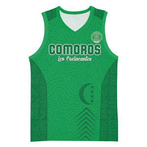 Custom Comoros Football Basketball Jersey Go Les Coelacantes LT15