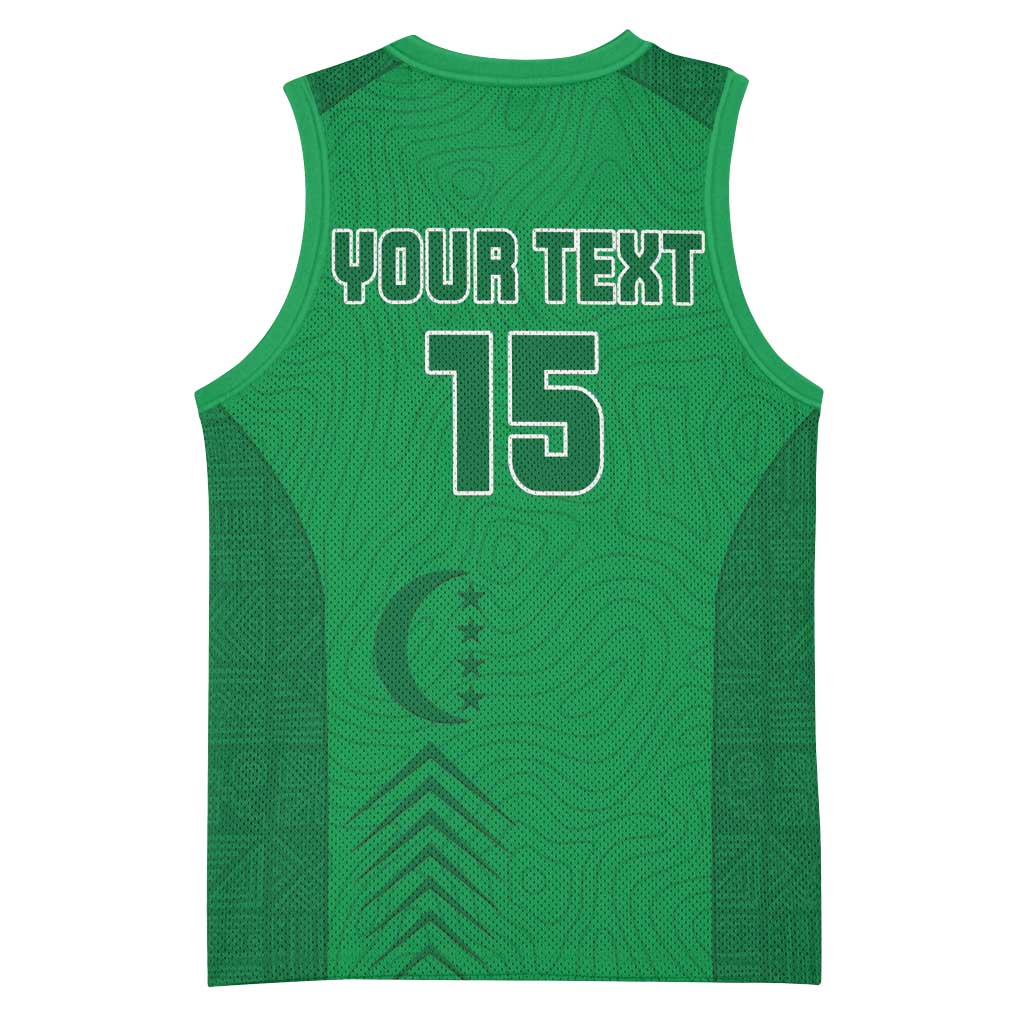 Custom Comoros Football Basketball Jersey Go Les Coelacantes LT15