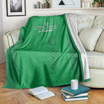 Custom Comoros Football Blanket Go Les Coelacantes