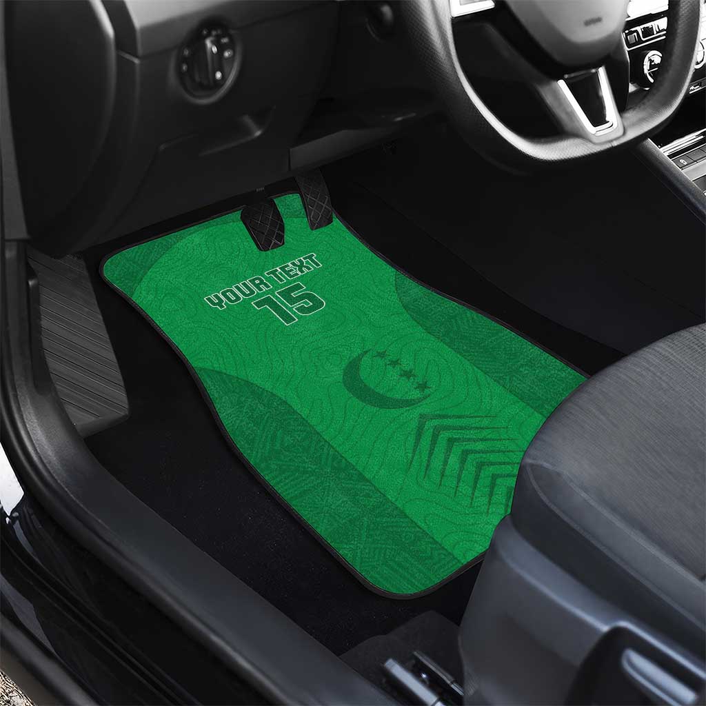 Custom Comoros Football Car Mats Go Les Coelacantes