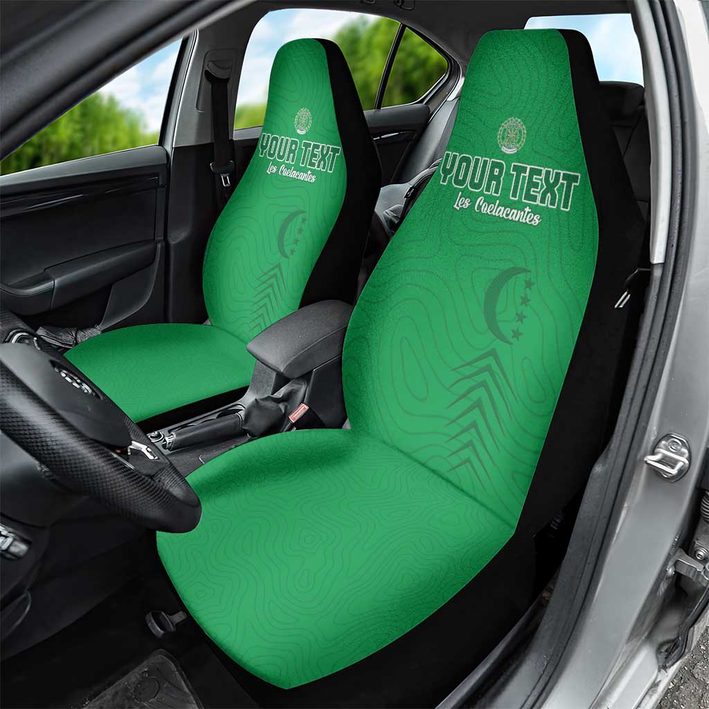 Custom Comoros Football Car Seat Cover Go Les Coelacantes