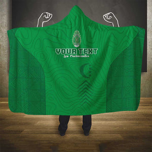 Custom Comoros Football Hooded Blanket Go Les Coelacantes