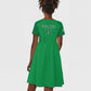 Custom Comoros Football Kid Short Sleeve Dress Go Les Coelacantes