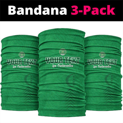 Custom Comoros Football Neck Gaiter Go Les Coelacantes LT15