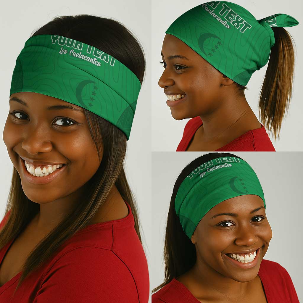 Custom Comoros Football Neck Gaiter Go Les Coelacantes LT15