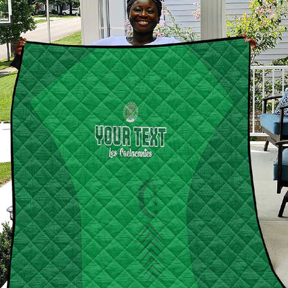 Custom Comoros Football Quilt Go Les Coelacantes