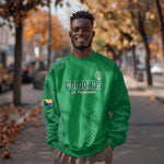 Custom Comoros Football Sweatshirt Go Les Coelacantes