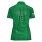 Custom Comoros Football Women Polo Shirt Go Les Coelacantes