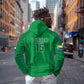 Custom Comoros Football Zip Hoodie Go Les Coelacantes