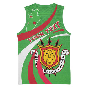 Personalized Burundi Basketball Jersey 63rd Anniversary of Independence LT15