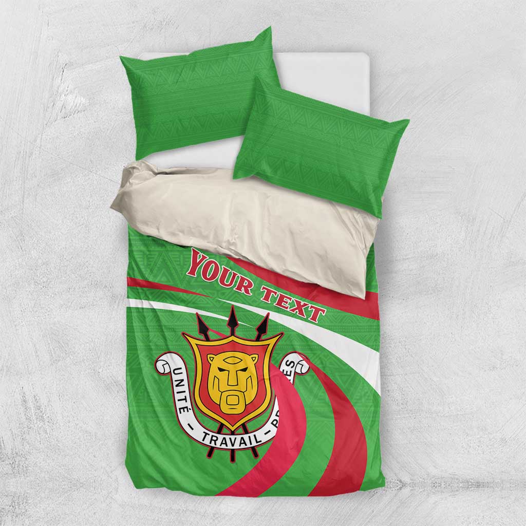 Personalized Burundi Bedding Set 63rd Anniversary of Independence