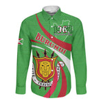 Personalized Burundi Long Sleeve Button Shirt 63rd Anniversary of Independence