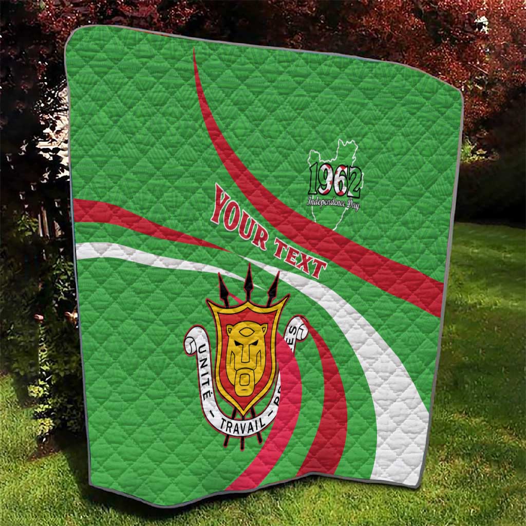 Personalized Burundi Quilt 63rd Anniversary of Independence
